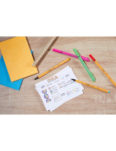  C/10 STABILO POINT 88 ALBARICOQUE Nº26 PUNTA DE FIBRA 0,4MM 